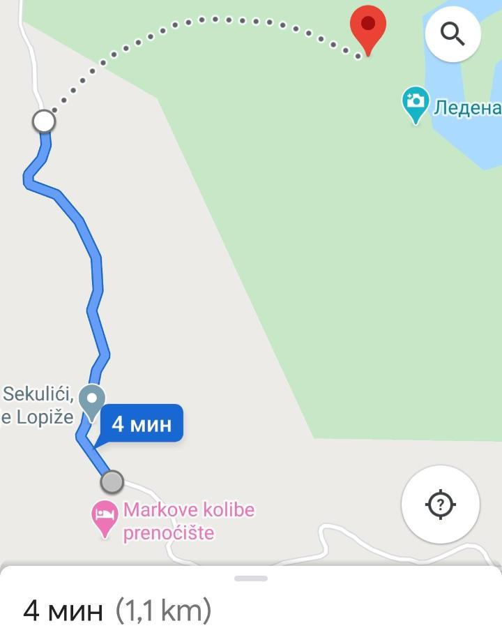 Markove Kolibe 1, Uvac,Vecaa Sjenica Zewnętrze zdjęcie